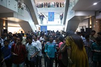 Parichayam Team At Trendset Mail Vijayawada